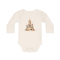 Enchanted Castle Baby Long - Sleeve Organic Bodysuit