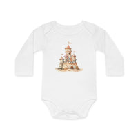 Enchanted Castle Baby Long - Sleeve Organic Bodysuit