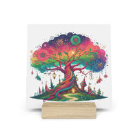 Enchanted Tree Gallery Board with Stand