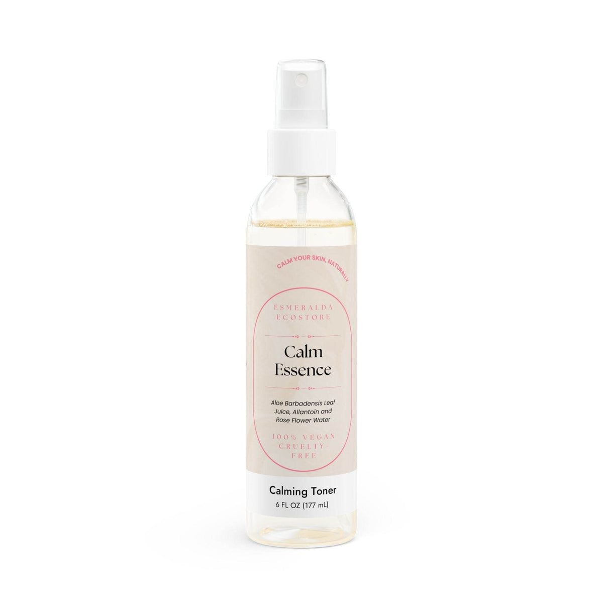 6oz / Clear bottle + white sprayer