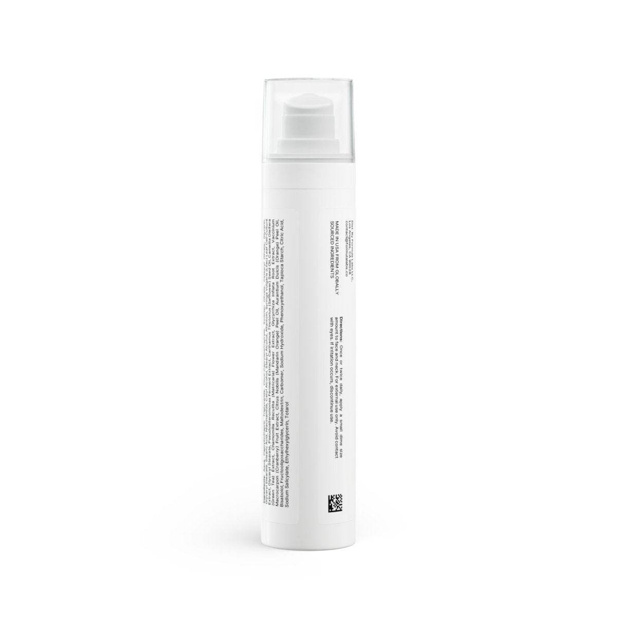 Printify eco-friendly moisturizer in a sleek white pump bottle for daily skincare