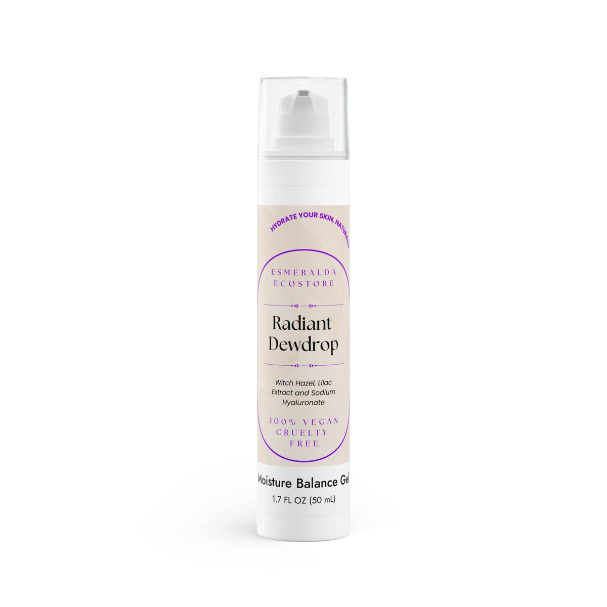 1.7oz / White bottle + pump