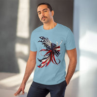 Feathered Flag Organic Creator T-Shirt - Unisex