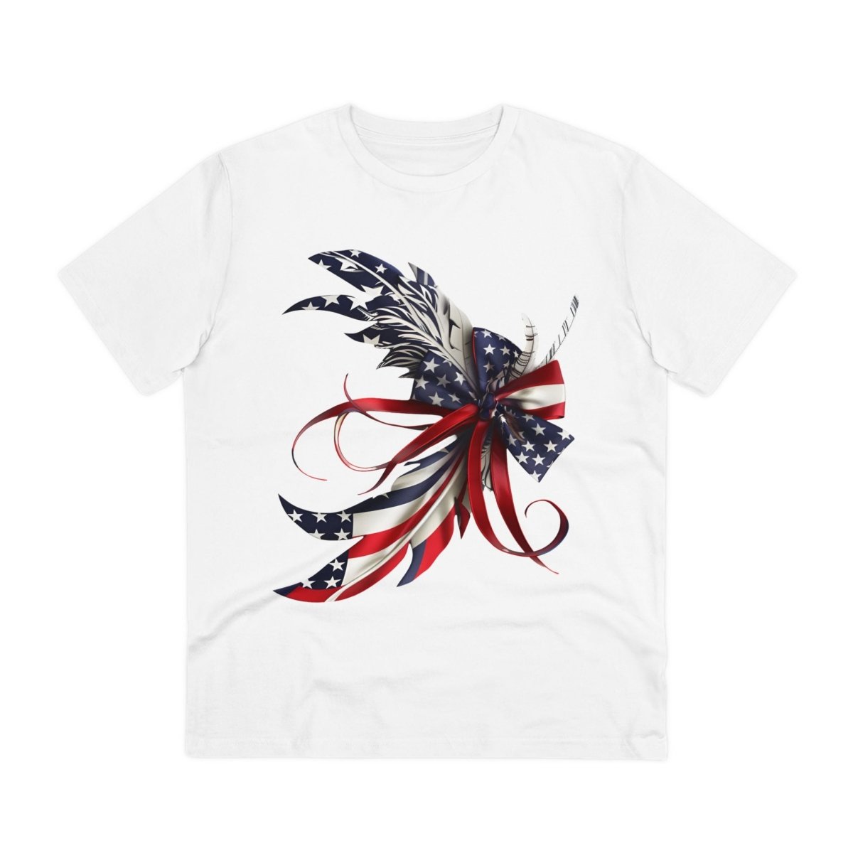 Feathered Flag Organic Creator T-Shirt - Unisex