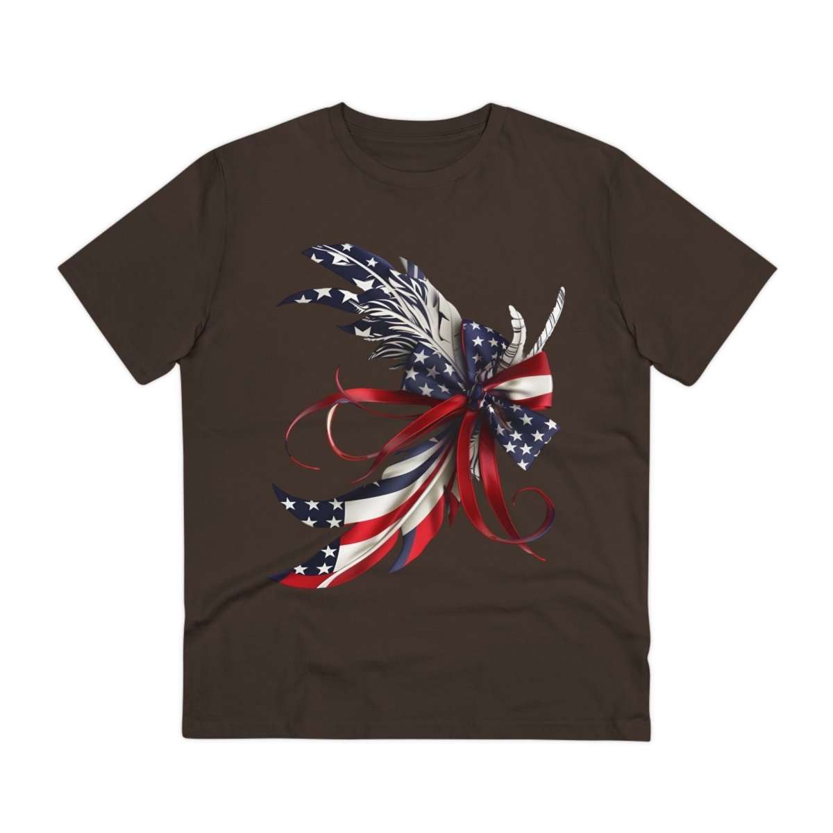 Feathered Flag Organic Creator T-Shirt - Unisex