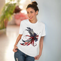 Feathered Flag Organic Creator T-Shirt - Unisex