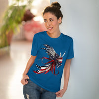 Feathered Flag Organic Creator T-Shirt - Unisex