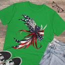 Feathered Flag Organic Creator T-Shirt - Unisex