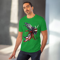 Feathered Flag Organic Creator T-Shirt - Unisex