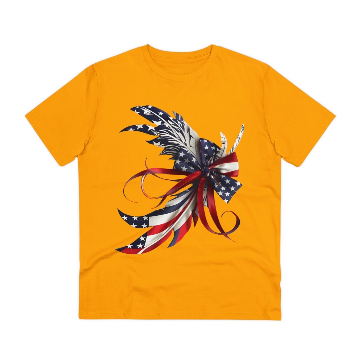 Feathered Flag Organic Creator T-Shirt - Unisex