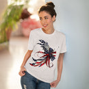 Feathered Flag Organic Creator T-Shirt - Unisex