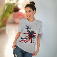 Feathered Flag Organic Creator T-Shirt - Unisex