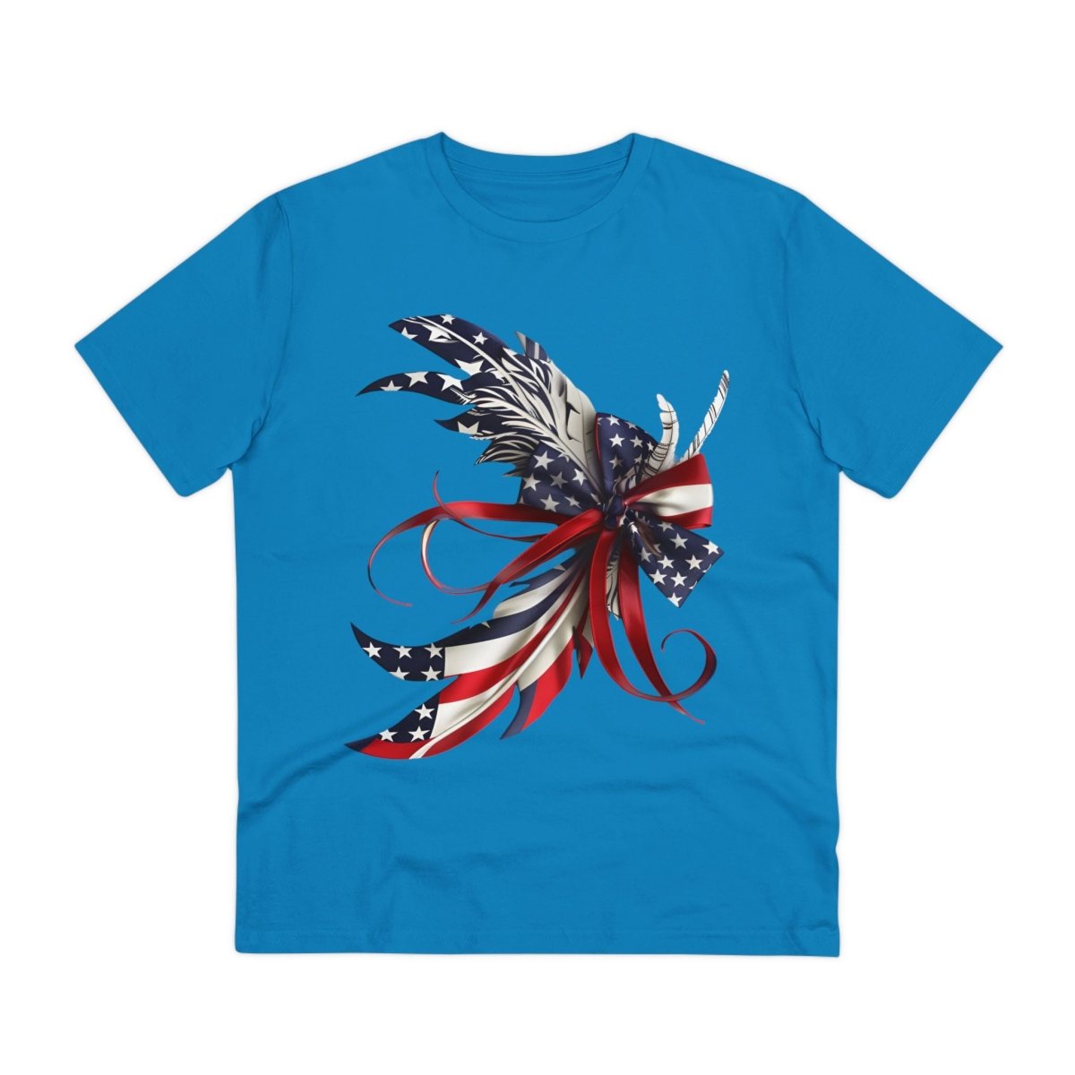 Feathered Flag Organic Creator T-Shirt - Unisex