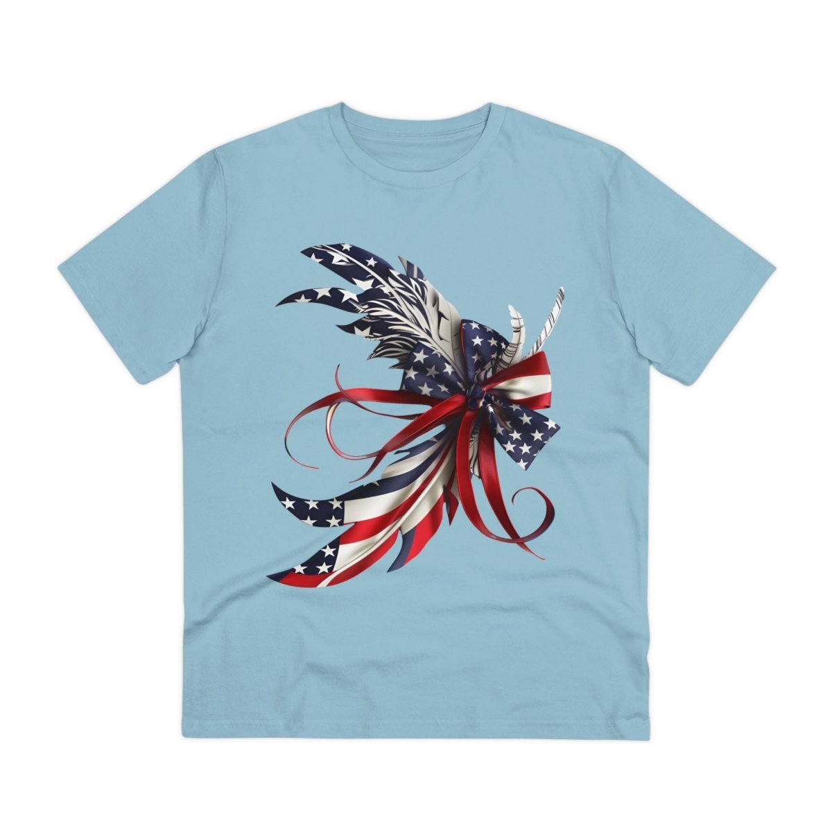 Feathered Flag Organic Creator T-Shirt - Unisex