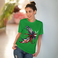 Feathered Flag Organic Creator T-Shirt - Unisex