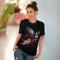 Feathered Flag Organic Creator T-Shirt - Unisex