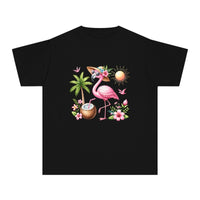 Flamingo Paradise Youth Midweight Tee