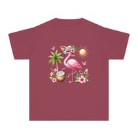 Flamingo Paradise Youth Midweight Tee