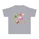 Flamingo Paradise Youth Midweight Tee