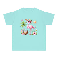 Flamingo Paradise Youth Midweight Tee