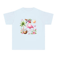 Flamingo Paradise Youth Midweight Tee