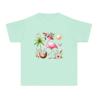 Flamingo Paradise Youth Midweight Tee