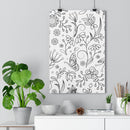 Flights of Fancy Paper Poster - Posters - Esmeralda Ecostore