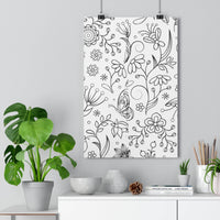 Flights of Fancy Paper Poster - Posters - Esmeralda Ecostore