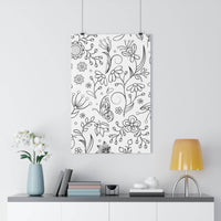 Flights of Fancy Paper Poster - Posters - Esmeralda Ecostore