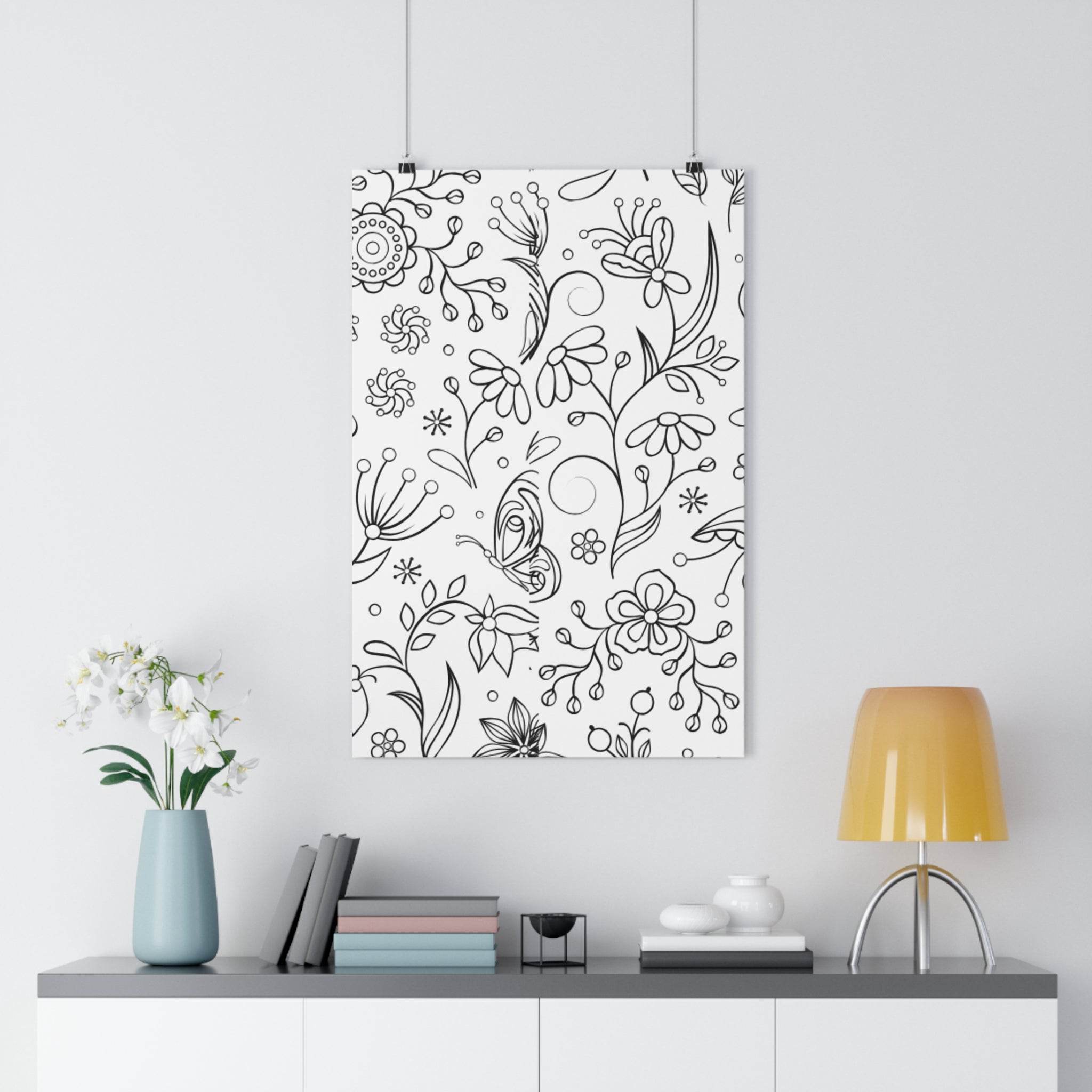 Flights of Fancy Paper Poster - Posters - Esmeralda Ecostore