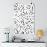 Flights of Fancy Paper Poster - Posters - Esmeralda Ecostore