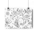 Flights of Fancy Paper Poster - Posters - Esmeralda Ecostore