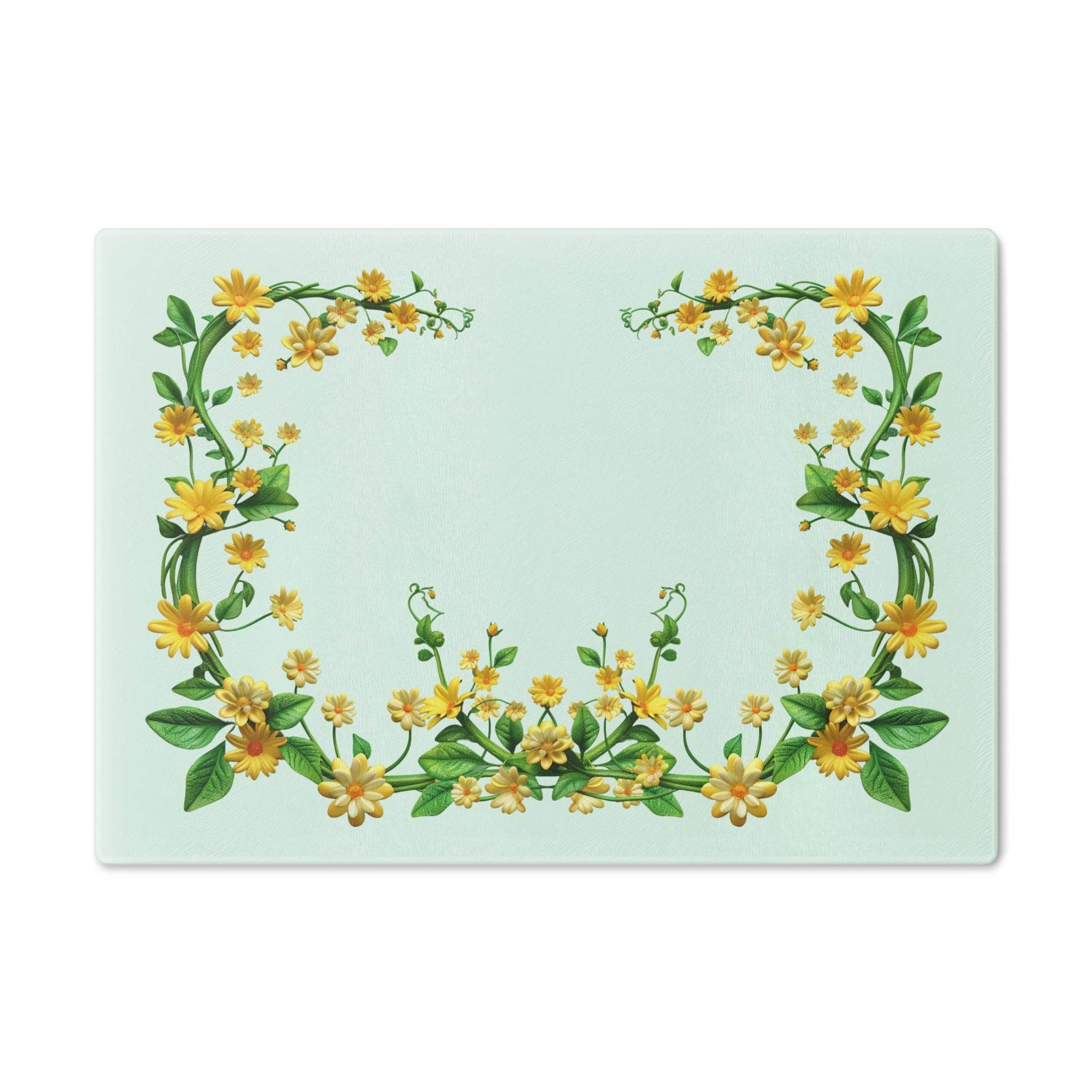 Floral Eco-Friendly Cutting Board