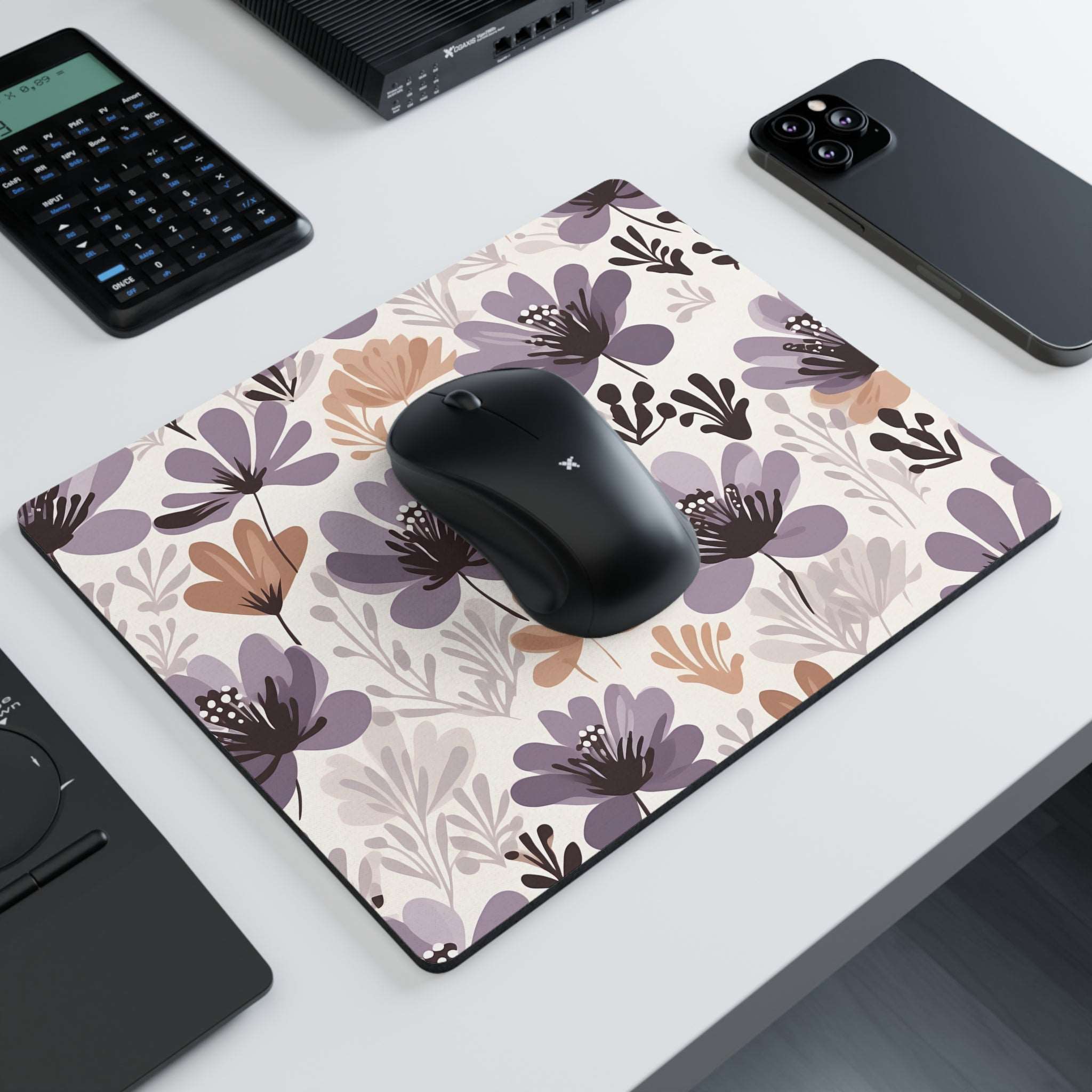 Bloom Floral Rectangular Mouse Pad