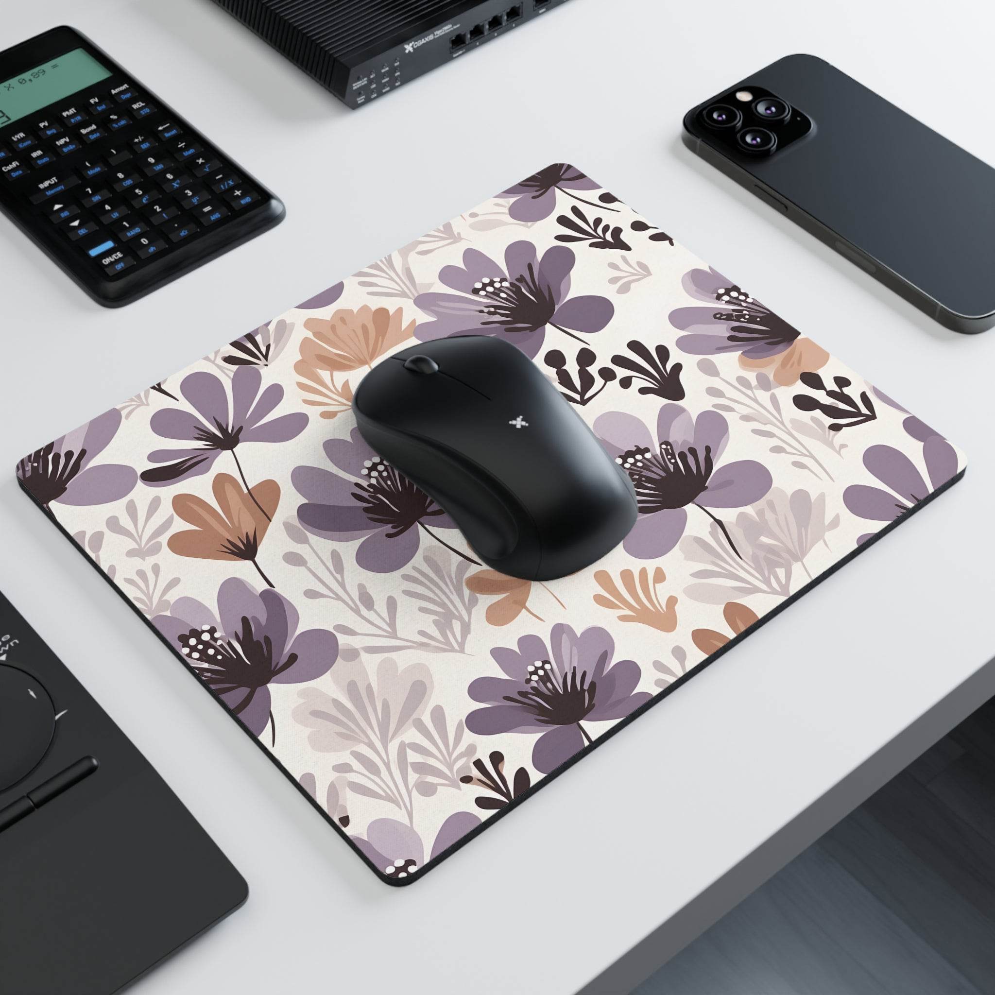 Bloom Floral Eco Rectangular Mouse Pad