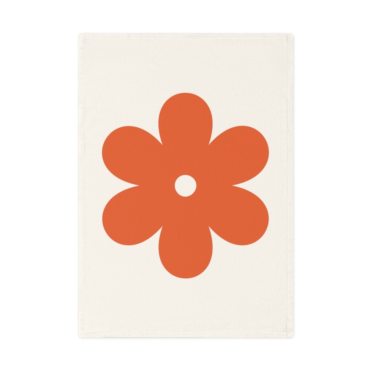 Flower Power Cotton Tea Towel