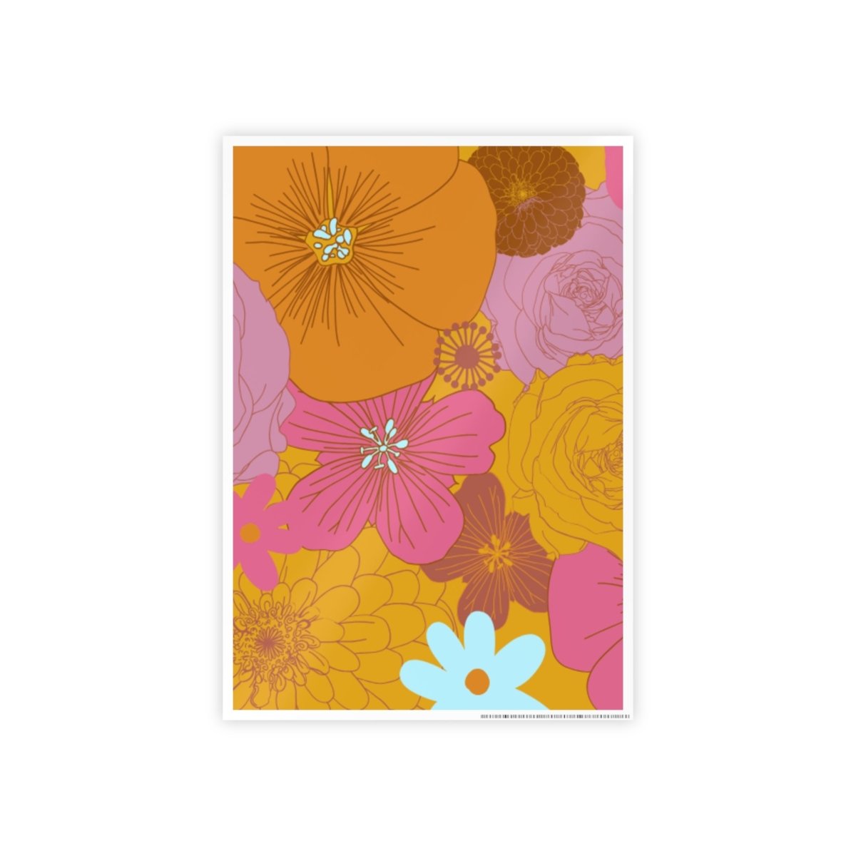 Flower Power Pop Gloss Posters