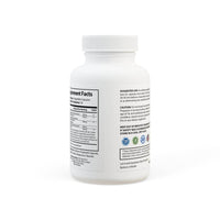 White bottle of Printify forest formula mushroom capsules supplement with label and usage instructions