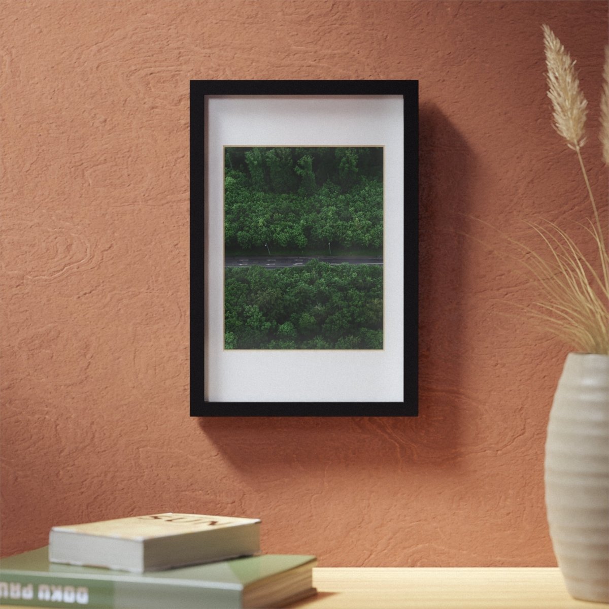 Forest Road Framed Posters