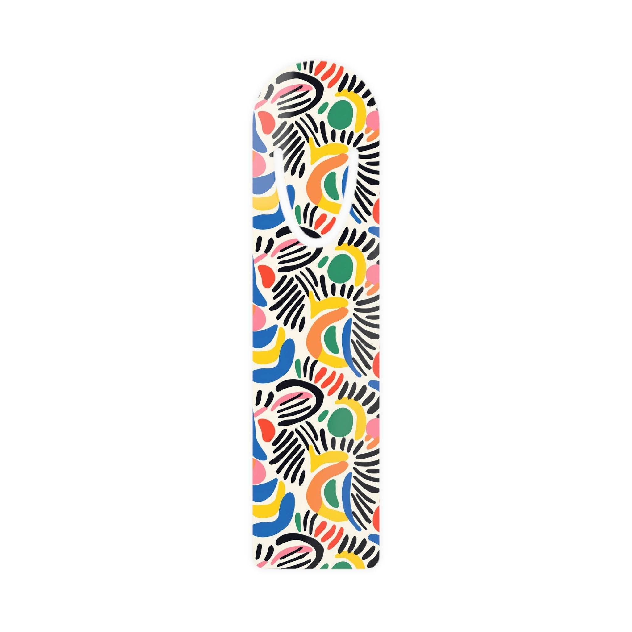 Modern Eco-Friendly Art Bookmark