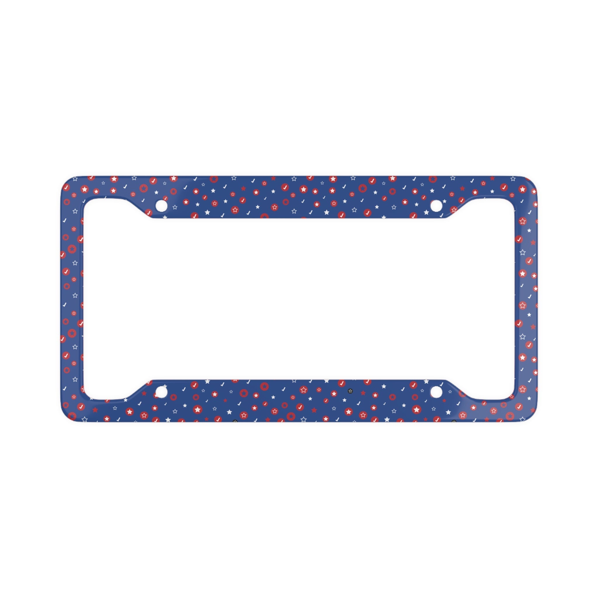 Glimmer License Plate Frame