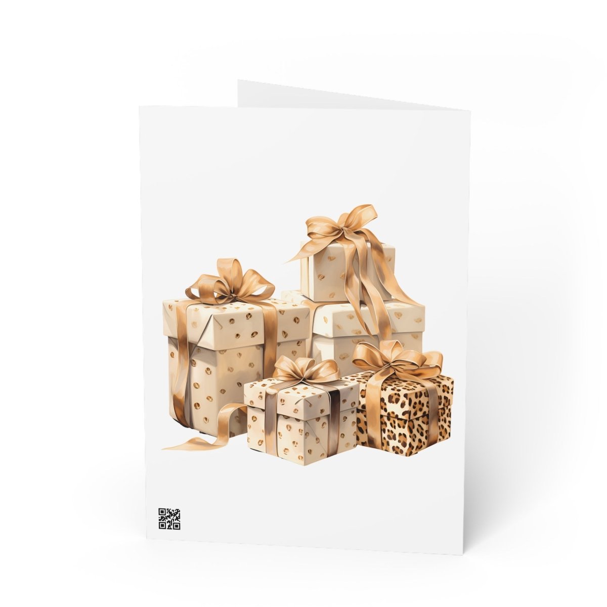 Gold Tree Greeting Cards