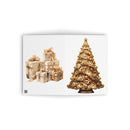 Gold Tree Greeting Cards