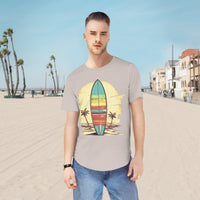 Golden Coast Men's Jersey Curved Hem Tee