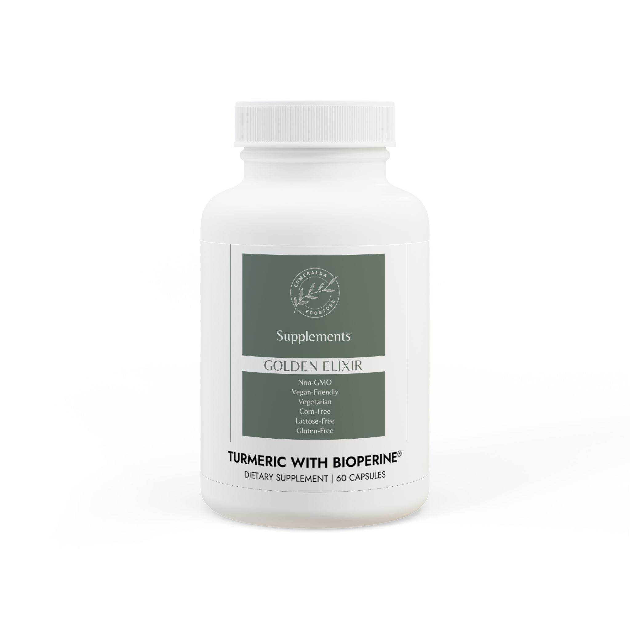 Golden Elixir Turmeric with BioPerine® Supplement