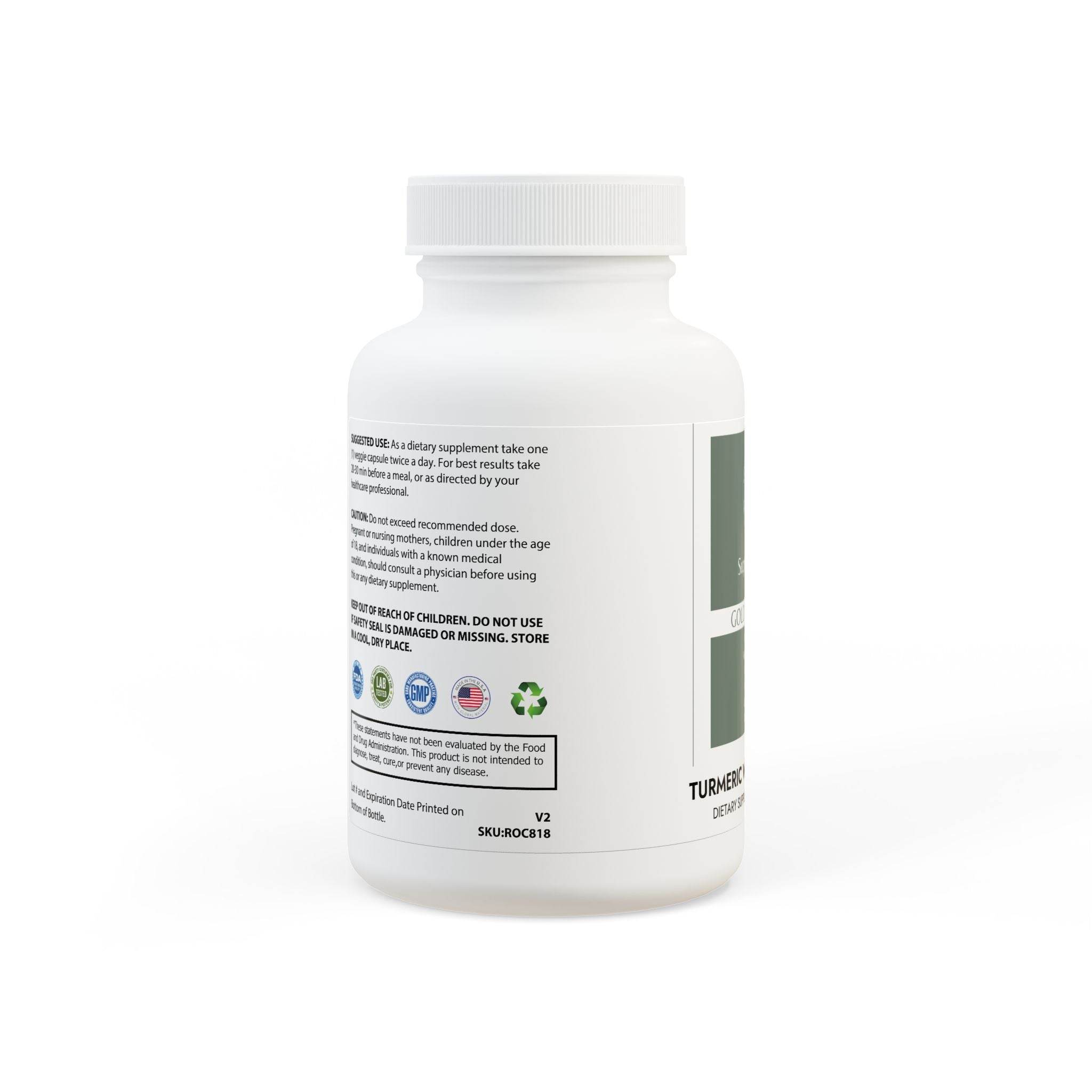 Golden Elixir Turmeric with BioPerine® Supplement