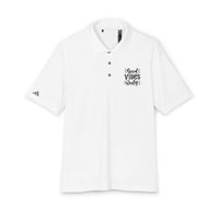 Good Vibes Only Adidas Unisex Performance Polo (Customized Product)