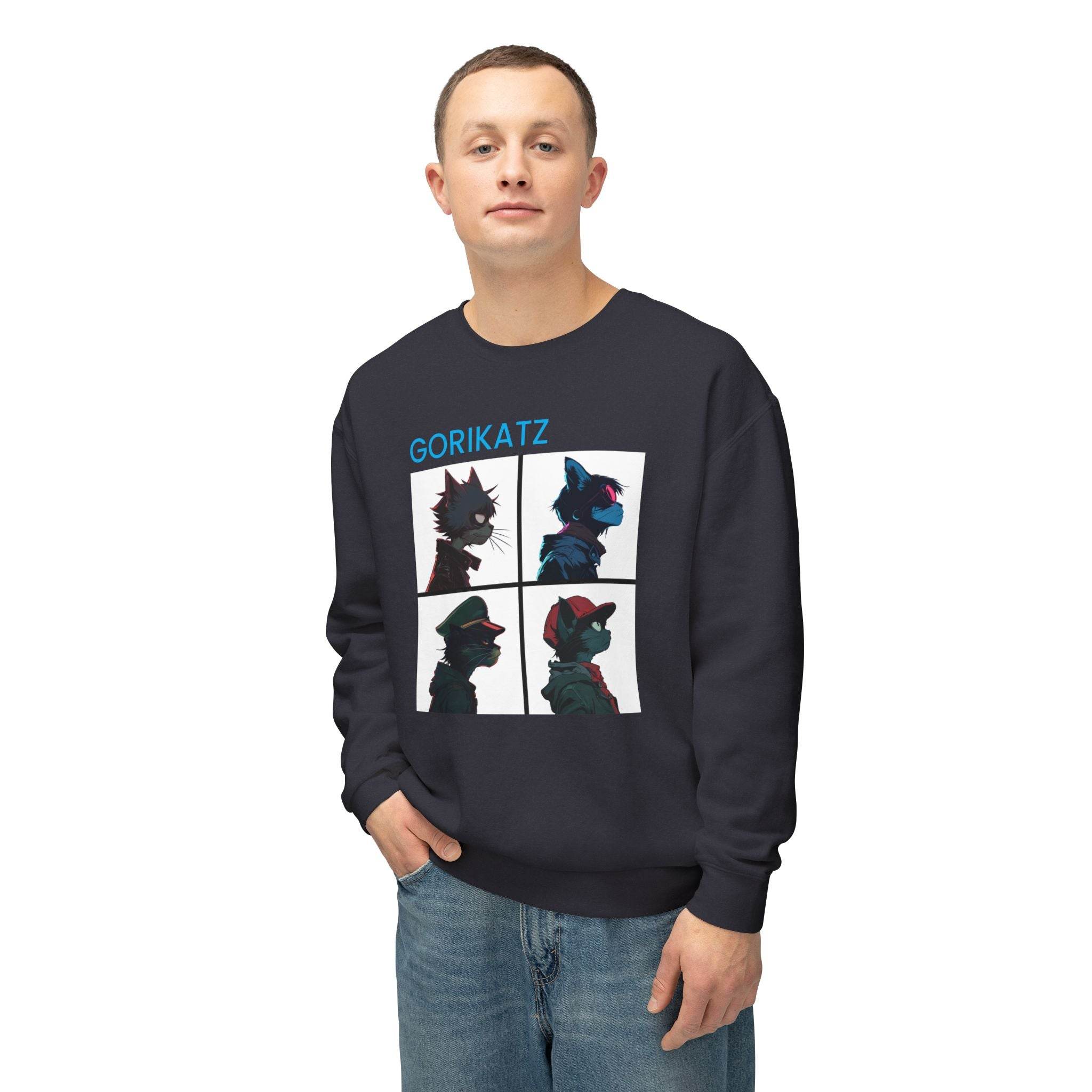 Gorikatz Unisex Lightweight Crewneck Sweatshirt