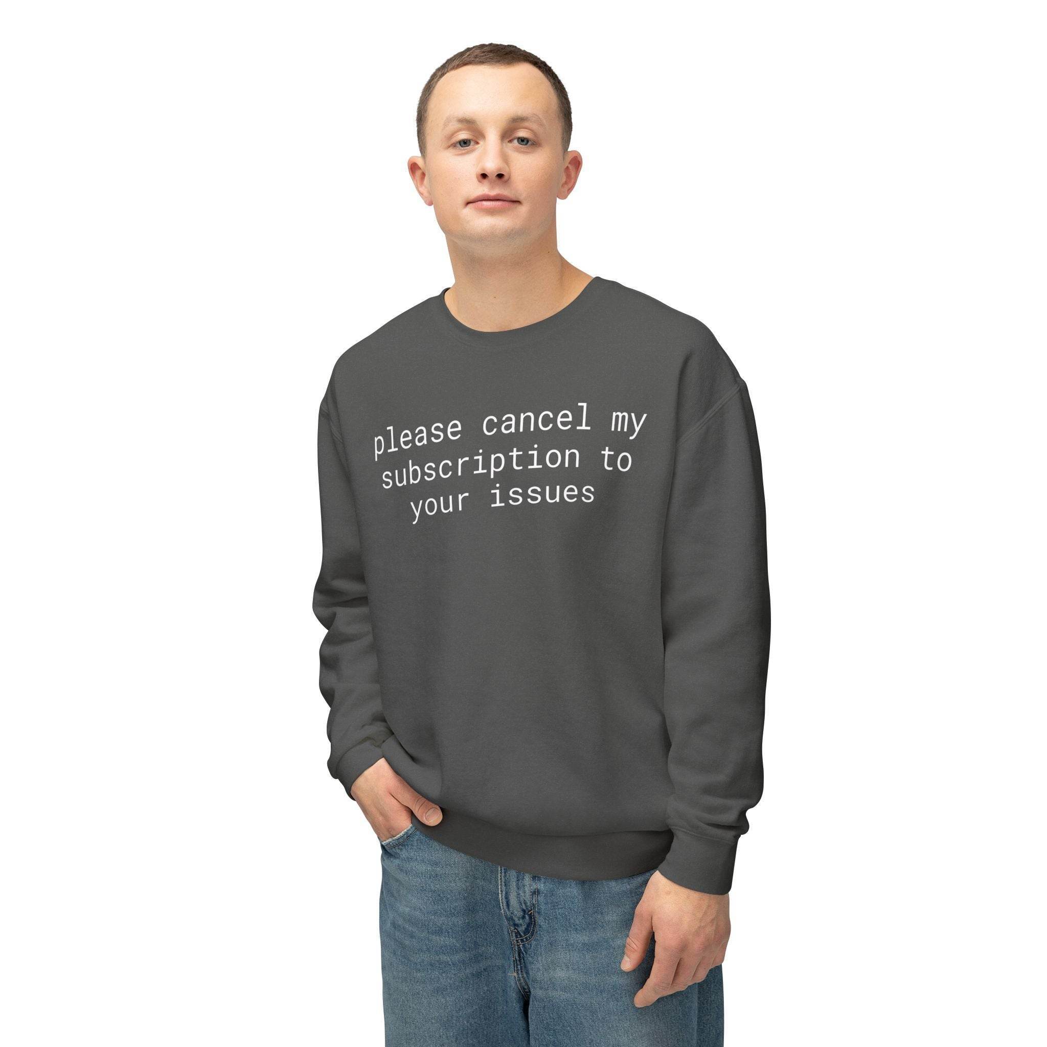 Funny Unisex Lightweight Crewneck Sweatshirt