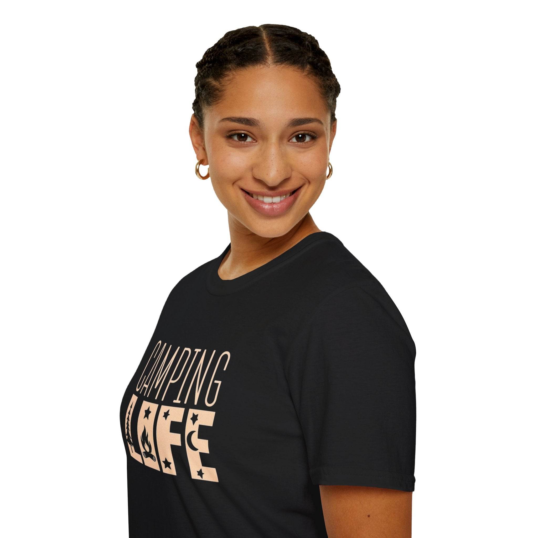 Camping Life Unisex Softstyle T-Shirt